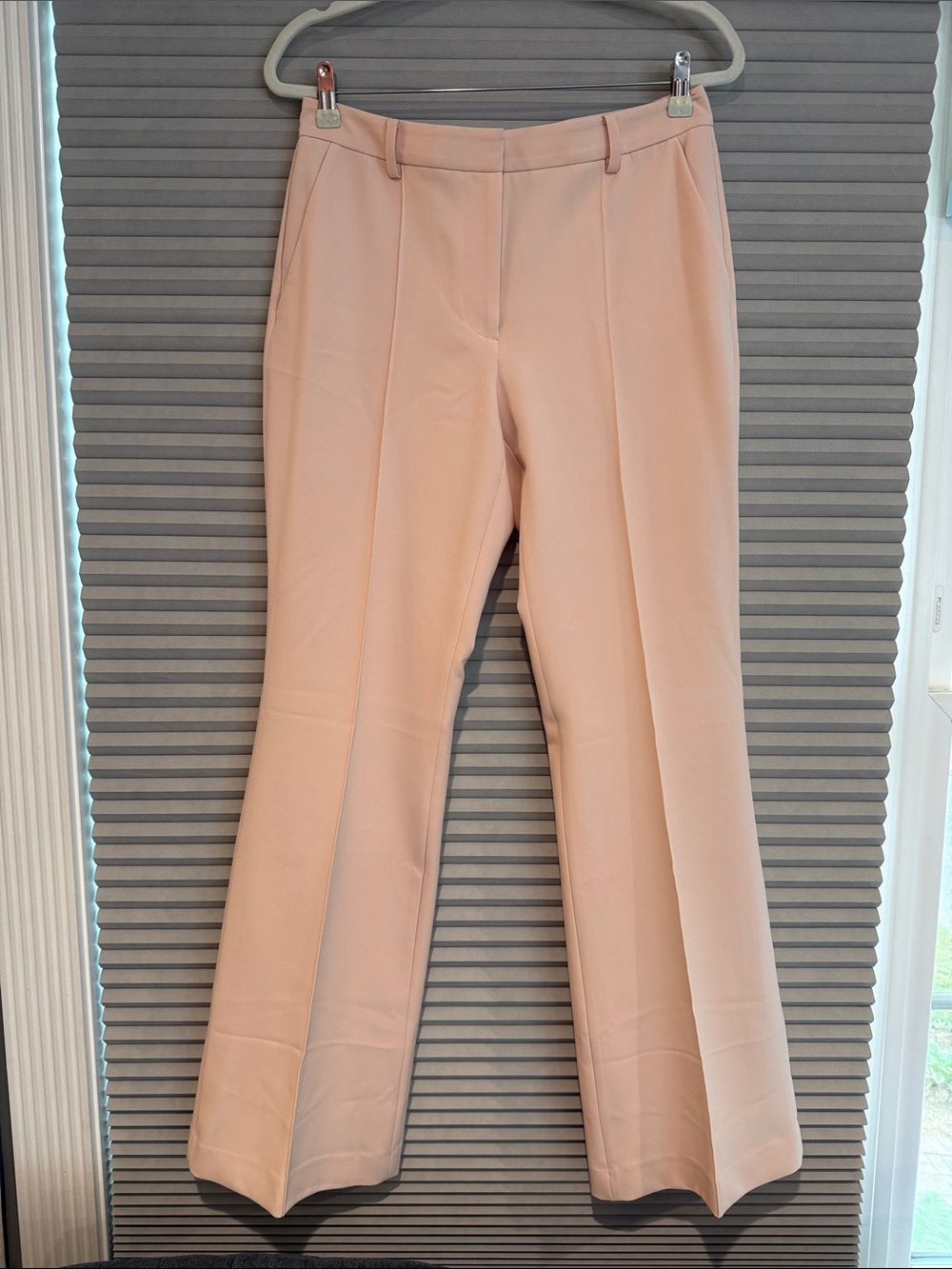 New DKNY Women's Peach Tailored Straight-Leg Pants - size 6
